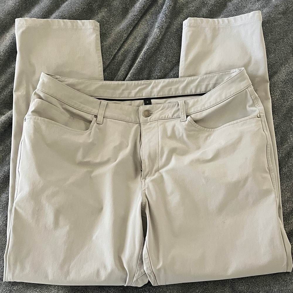 Lululemon Athletica Gray ABC Pants Classic Fit